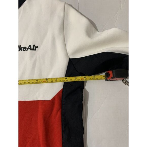 Nike Air Crewneck Sweater Colorblock Hybrid Youth Size XL Men's Small DJ0665-100 - Picture 11 of 13